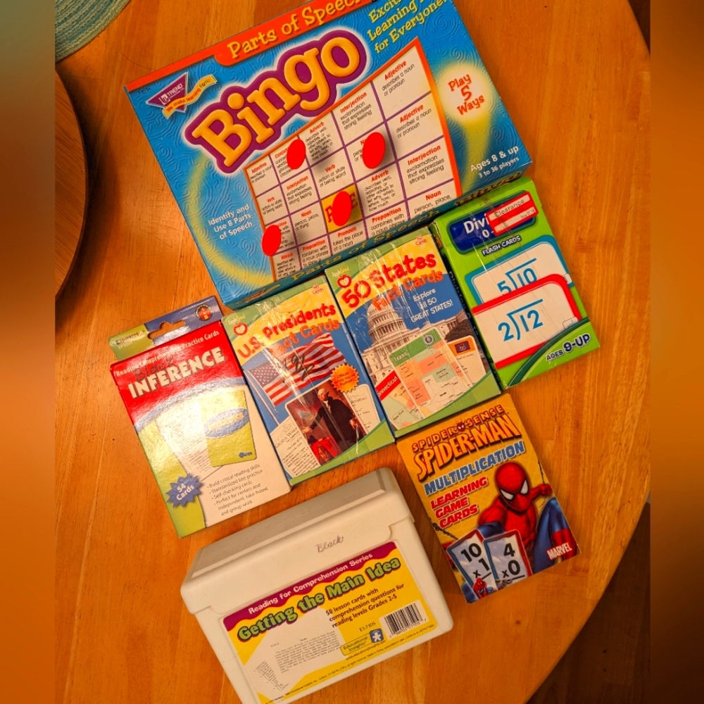 Knowledge! Box of Learning Games for Kids